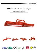 LEDExplosion Proof Linear Lights