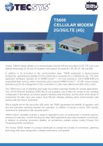 TS600 - CELLULAR MODEM