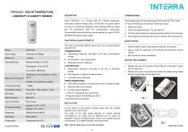 ITR720-001 - KNX RF TEMPERATURE, LUMINOSITY & HUMIDITY SENSOR