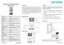 Residence Type Outdoor Stainless Intercom Unit