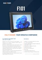 F101-10.1” Windows Rugged Tablet