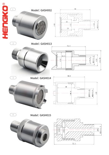 Gas Sensor Housing Series- GASH013