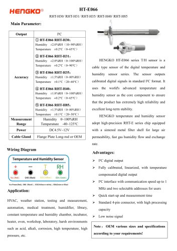 Humidity Probe Sensor HT-E066