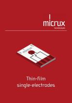 Thin-film  single-electrodes