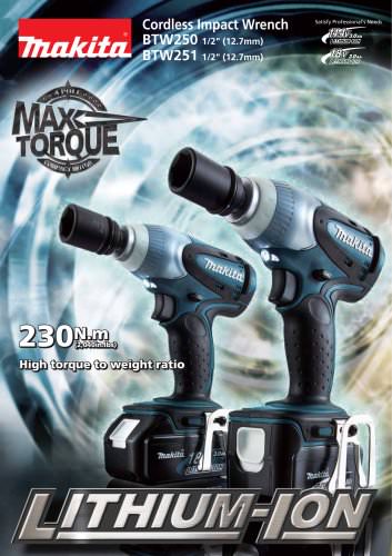  Cordless Impact Wrench   BTW251