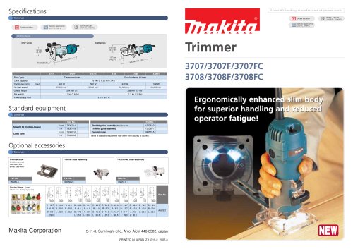 Trimmer    3707F / 3707