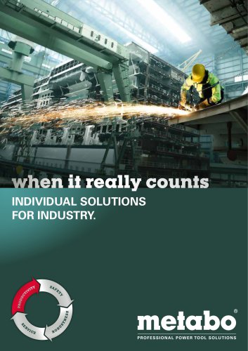 METABO INDUSTRIAL BROCHURE