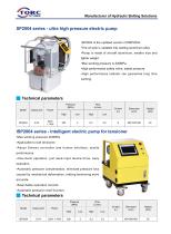 SP2004 series hydraulic tensioning pump