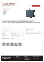product data sheet RCV CBB-1 PROFISAFE
