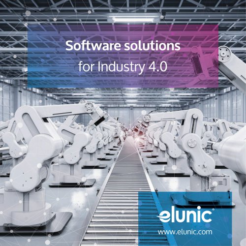 Software solutions for Industry 4.0