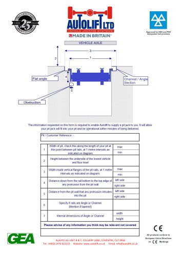 Pit Survey Form