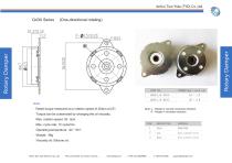 TYD ROTARY DAMPER Q43X Series for auditorium fixed seat and bakery machine with big output torque 360 degree rotating damper uni& bi-directional rotating damper