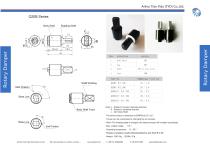 TYD ROTARY VANE DAMPER Q20B SERIES for  toilet seat cover and washing machine cover one directional rotating damper