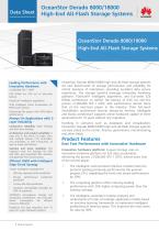 Huawei OceanStor Dorado 8000 and 18000 All-Flash Storage Systems Data Sheet