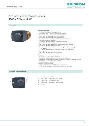 AVC + 3 W or 4 W