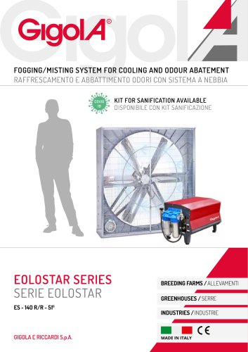 FOGGING/MISTING SYSTEM FOR COOLING AND ODOUR ABATEMENT