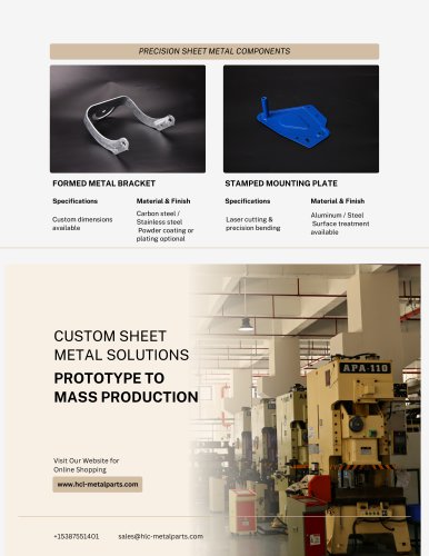 PRECISION SHEET METAL COMPONENTS