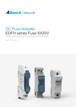 DC fuse holder EDFH series