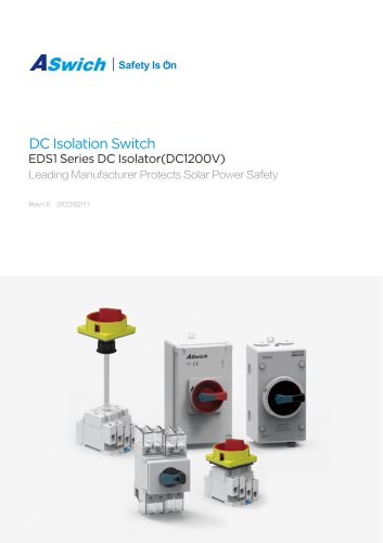 IEC isolator switch EDS1DC/S32