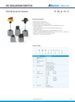 Rotary isolator switch EDS7DBR