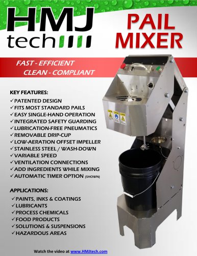 HMJ tech PAIL MIXER