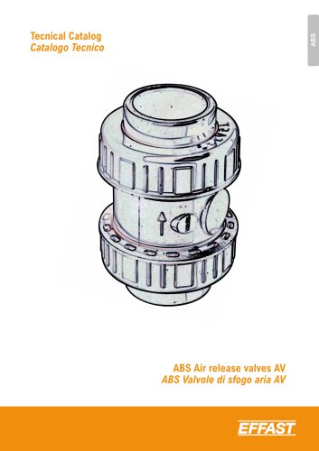 AV - ABS Air release valves