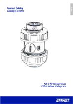 AV - PVC-u Air release valves