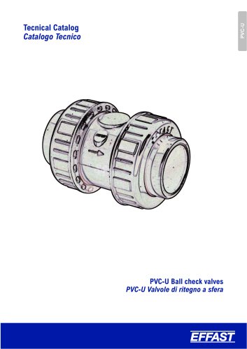 CB - PVC-u Ball check valves