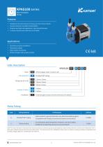 KPAS100 Peristaltic Pump Data Sheet