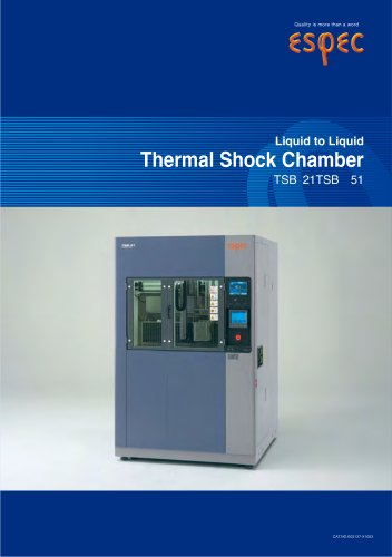 Thermal Shock Chamber - TSB series