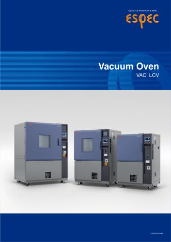 Vacuum oven Catalog