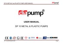 DP 10 METAL & PLASTIC PUMPS