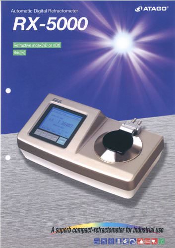 Atago - Automatic Digital Refractometer RX-5000 