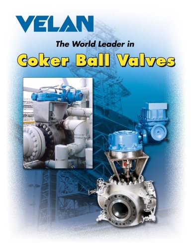 Coker ball valves 