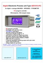 Digital Electronic Process unit Type AED1012-PC