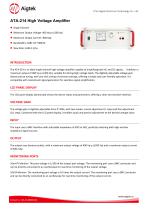Aigtek High Voltage Amplifier ATA-214