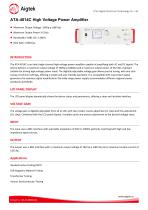 Aigtek High Voltage Power Amplifier ATA-4014C