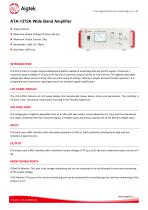 Aigtek Wide Band Amplifier ATA-1372A