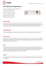 ATG-3040 Power Signal Source