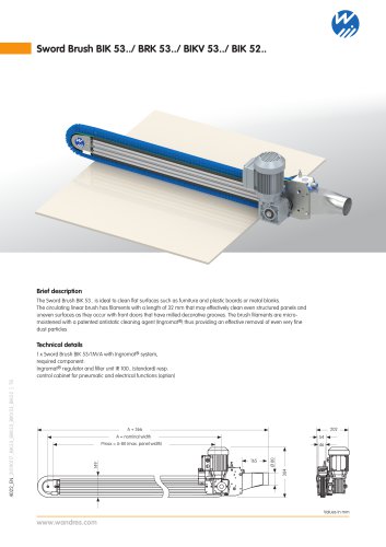 Sword Brush BIK 53../ BRK 53../ BIKV 53../ BIK 52