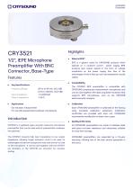 CRY3521 Preamplifier