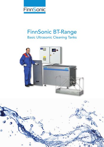 Basic tanks for ultrasonic cleaning