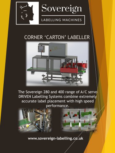 CORNER ‘CARTON’ LABELLER