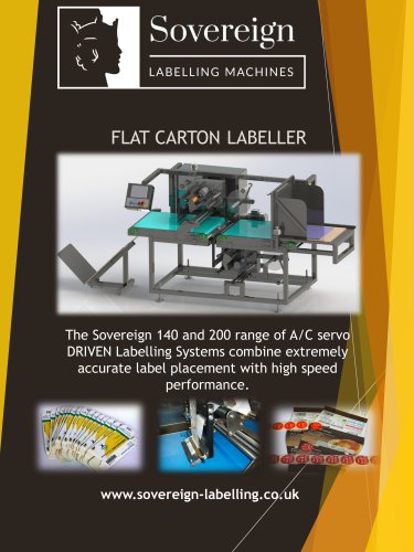 FLAT CARTON LABELLER