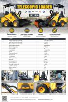INFRONT China Small Telescopic Arm wheel loader YFT1500