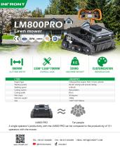 INFRONT Factory Tractor Lawn Mower Grass Cutter Garden Lawn Mower LM800PRO