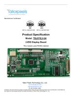 Product Specification Model:TBJ070LV-04 LVDS Display Board