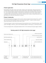 Foil High Temperature Strain Gage