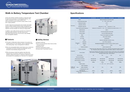 Humidity test chamber SWT/08/60/EP