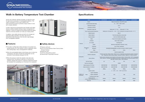 Humidity test chamber SWT/18/65/EP